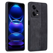 Premium ovitek Cube Leather za Xiaomi Redmi Note 12 5G/Poco X5 5G z vgrajeno zaščito zadnjih kamer - graphite black