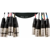 Cordial CML 8-0 FM 3 C 3 m Večžilni kabel
