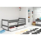 Krevet BMS Rico + ladica 200x90 cm, GRF bijela