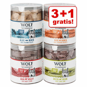 Ekonomično pakiranje: Wolf of Wilderness - liofilizirane premium grickalice - Pačji vratovi (360 g)BESPLATNA dostava od 299kn