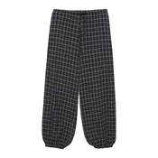 Pull&Bear Hlače temno siva/črna