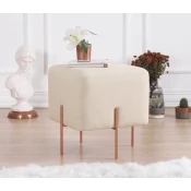 Atelier del Sofa Tabure 40x42x40cm, Krem