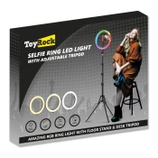 UNBRANDED Led lučka za selfie obroč 26 cm z nastav