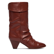 Škornji Badura EO-APRIL-25FW218-1 Rjava