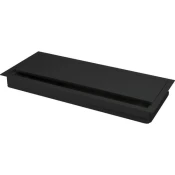 Uvodnica kabla 280x120x25mm Alu črna