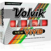 Volvik Vivid Golf Balls Pink
