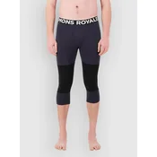 Mons Royale Olympus Merino 3/4 Legging Base Layer Bottom black
