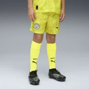 PUMA Manchester City 25/26 Goalkeeper Shorts Youth, Clothing, Yellow Alert, 5-6Y