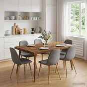 vidaXL Pravokotna miza 70 x 60 x 3,2 cm Pravokotna Masiven les akacije
