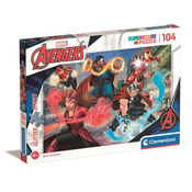 Clementoni - Puzzle Osvetnici blistaju - 100 dijelova