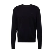TOMMY HILFIGER Pulover ESSENTIAL črna