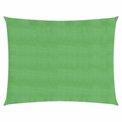 Jedro za zaštitu od sunca 160 g/m2 svjetlozeleno 3,5x4,5 m HDPE