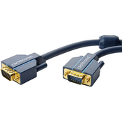 clicktronic VGA priključni kabel [1x VGA-vtič  1x VGA-vtič] 5 m moder 2560 x 1600 pikslov clicktron