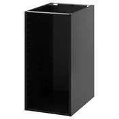 METOD Podni element, Crnosiva, 40x60x80 cm