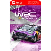 WRC Generations - Steam koda brez škatlice (WINDOWS PC | STEAM DECK)