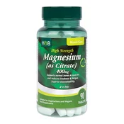 Visoko močni magnezij (kot citrat), 400mg - 90 tablet
