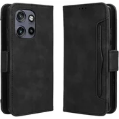 GS Ovitek za Motorola Edge 50 Neo/Motorola ThinkPhone 25, reža za kartico, črna