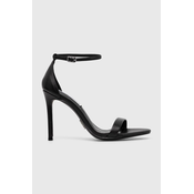 Kožne sandale Steve Madden Tecy boja: crna, SM11002956