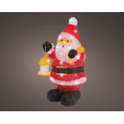 DECORIS LED Akrilna figura deda mraza 491155
