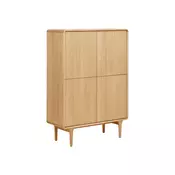 Omarica Brea 116 Hrast, 140x100x40cm, MDF plošča