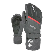 LEVEL Muške rukavice za skijanje EVOLUTION GORETEX ANTHRACITE VZOR 8.5, Sive