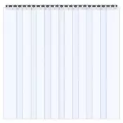 VEVOR PVC trakasta zavesa za vrata 1219x2438 cm prozorna
