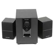 MICROLAB M 106BT Aktivni drveni zvucnici 2.1 10W RMS5W, 2x2.5W BLUETOOTH , 3.5mm