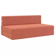 Sofa na razvlacenje Crvena narancasta 152 x 86,5 x 60 cm