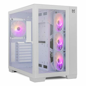 NEW Ohišje Midi-Stolp ATX Nox NXHUMMERASTRAWH Bela Ventilator x 4
