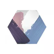 Rothko Mix Colors Hexagonal 22x25