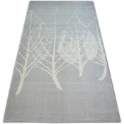 Rugsx Preproga SCANDI 18281/652 - Listi siva krem 160x230 cm Siva