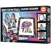 Kreativni set Educa - Modni dizajner, Monster High