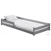 Otroška postelja Alis - 80x200 cm - siva