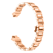 INF Eleganten pašček iz nerjavečega jekla, združljiv s Fitbit Inspire/Inspire 2/HR PinkGold, (5000114066)