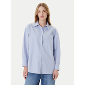 Guess Jeans Srajca W4YH22 WGCF1 Svetlo modra Relaxed Fit