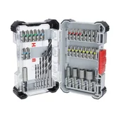 Bosch Extra Hard Screwdriver Bit and CYL-3 Drill Bit Set, Display, 35 pcs ( 2607017724 )