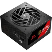 shumee REDRAGON Master GC-MS03 1000W 80 Plus Gold ATX 3.1 črne barve napajalnik