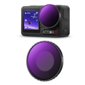 K&F DJI Osmo Action 4/Osmo Action 5 PRO ND32,high-definition lens, anti-reflective green coating on