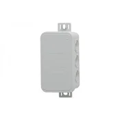 shumee Hermetična omarica V8, termoplastika 80x45x41 IP54, siva - klik, 8 izbojnih odprtin F1.0260