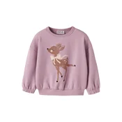 NAME IT Majica NMFRYFIE svetlo bež/rjava/mauve