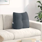 Jastuk za leda Tamno siva 45 x 24 x 50 cm Baršun