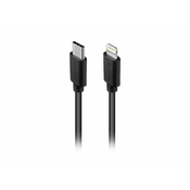 ACME CB1061 USB-C na Lightning IPhone/ 1m crni A319708