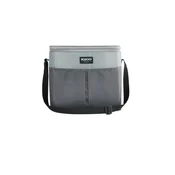 IGLOO Basic 12 – Kompaktna hladna torba za 12 pločevink / 9 L (prenosna, siva/črna)