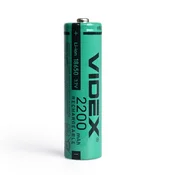 shumee Videx 18650 2200mAh litij-ionska baterija brez zaščite, prirobna/1 kos.