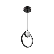 Lacrima Viseca Lampa Crna 15W LED 3000K ( 15068 )