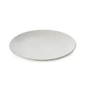 Set plitvih krožnikov EQUINOXE REVOL 31 cm, 2 kos beli bombaž