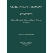 TELEMANN.CONCERTO D-DUR TWV:51D7 TRUMPET AND PIANO
