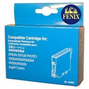 E-T0485 LC kartuša za Epson Stylus Photo R200, R220, R300, R300M, R320, RX500, RX600, RX620, RX640 - FENIX ET0485 LC (Light Cyan) barvna