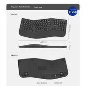 Sanwa Tastatura, Bežicna, Crna