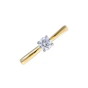 DIAMANT LETERNEL Prstan zlata
